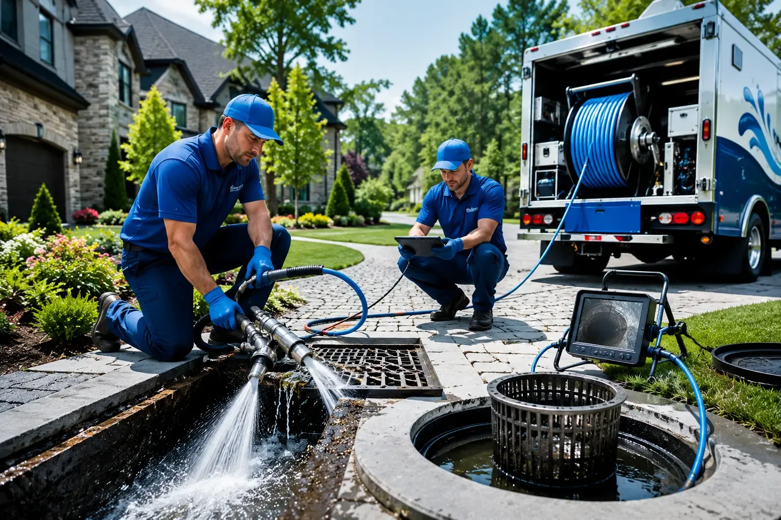 Local outdoor drain cleaning professionals in Canton Center, CT